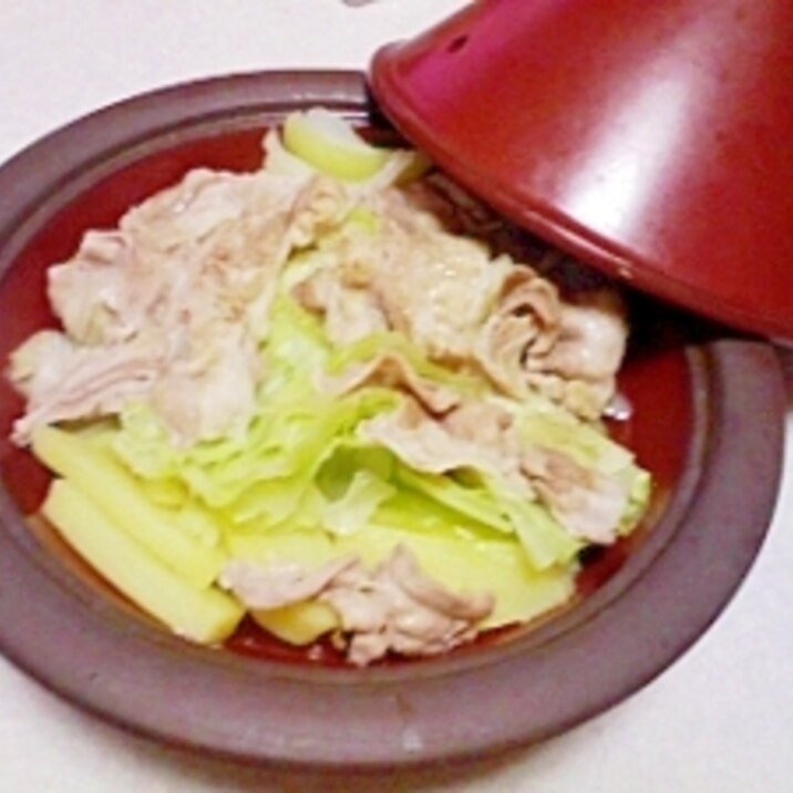 豚じゃがキャベツ蒸し タジン鍋 レシピ 作り方 By Tmt 楽天レシピ 豚じゃがキャベツ蒸し タジン鍋 レシピ 作り方 By Tmt 楽天レシピ